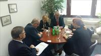 Meeting with the delegation of the monitoring committee of the Parliamentary Assembly of the CoE