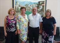 Meeting with the Mayor of Mostar Ljubo Bešlić