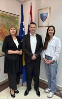 Meeting of Ombudsman Nives Jukić with the Minister of Finance of Herzegovina-Neretva Canton/County