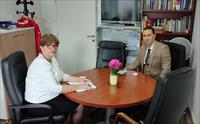 Ombudswoman Nives Jukić received the Director of the Agency for Personal Data Protection in Bosnia and Herzegovina