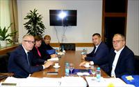 Састанак омбудсмена с министром за људска права и избјеглице у Савјету министара Босне и Херцеговине