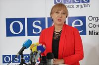 Ombudsman dr. Jasminka Džumhur at the presentation of the report on the enjoyment of the freedom of peaceful assembly in Bosnia and Herzegovina