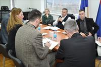 Ombudsman dr. Nevenko Vranješ at a meeting with the UN resident coordinator for Bosnia and Herzegovina