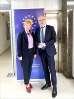 Ombudsman dr. Jasminka Džumhur spoke with a member of the European Parliament