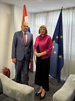 Ombudsman Nives Jukić held a meeting with the ambassador of Croatia in Bosnia and Herzegovina