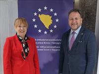 Meeting between Ombudsman Dr. Jasminka Džumhur and the newly appointed UNDP Resident Representative in BiH