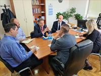 Meeting of Ombudsman Dr. Nevenko Vranješ and UNDP Resident Representative in BiH