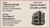 Obilježavanje 33. godišnjice paljevine Nacionalne i univerzitetske biblioteke Bosne i Hercegovine