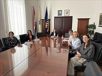 Омбудсменка Нивес Јукић разговарала с градоначелницом Чапљине.2